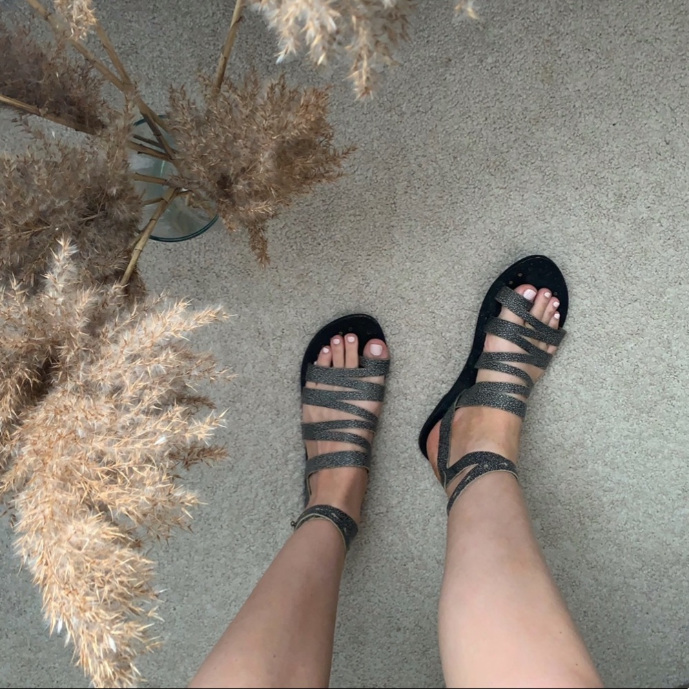 Free People Strappy Sandals